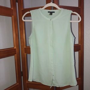 Forever 21 Aqua Blue Blouse